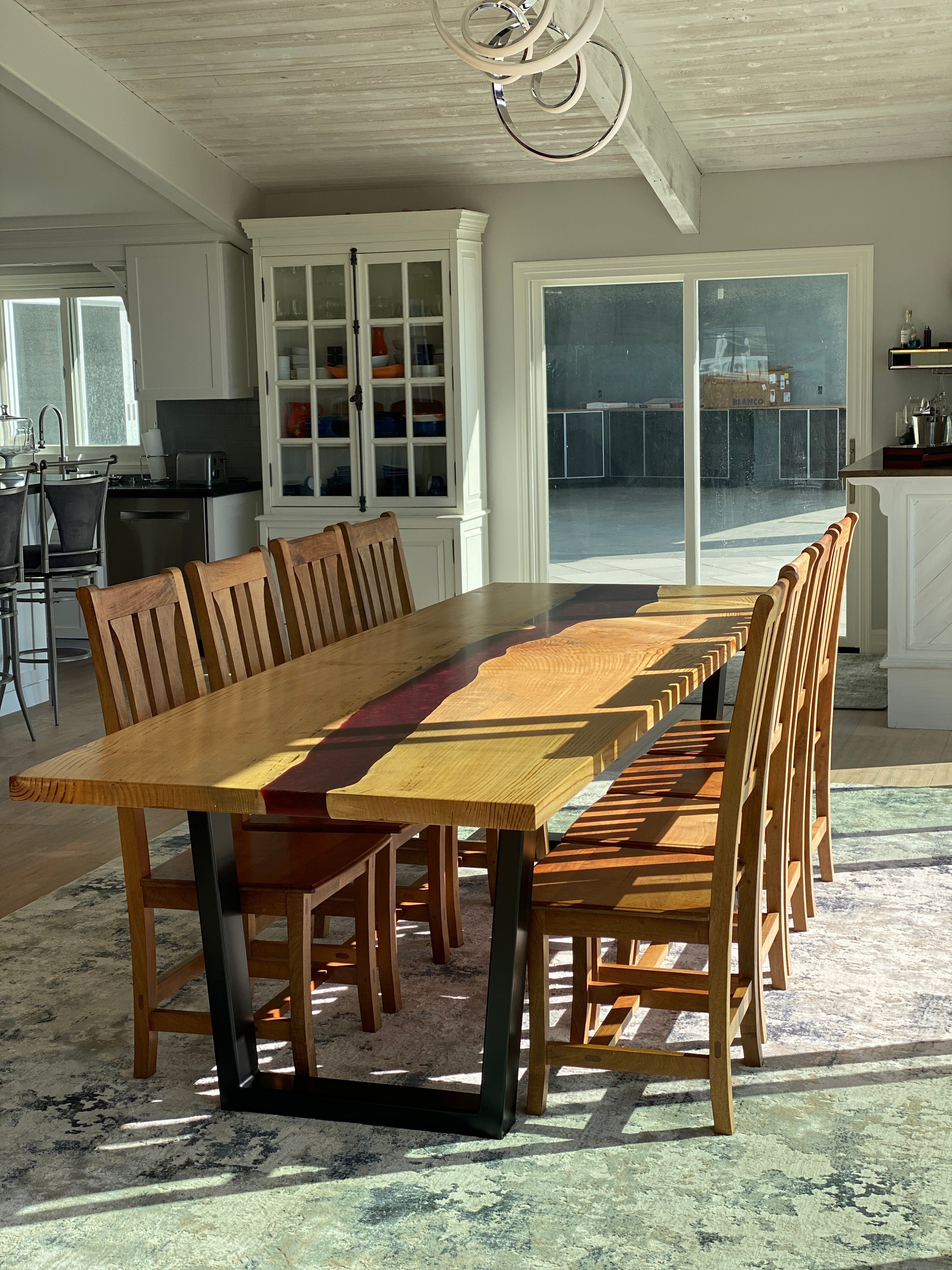 custom dining table - Old Fashioned Lumber