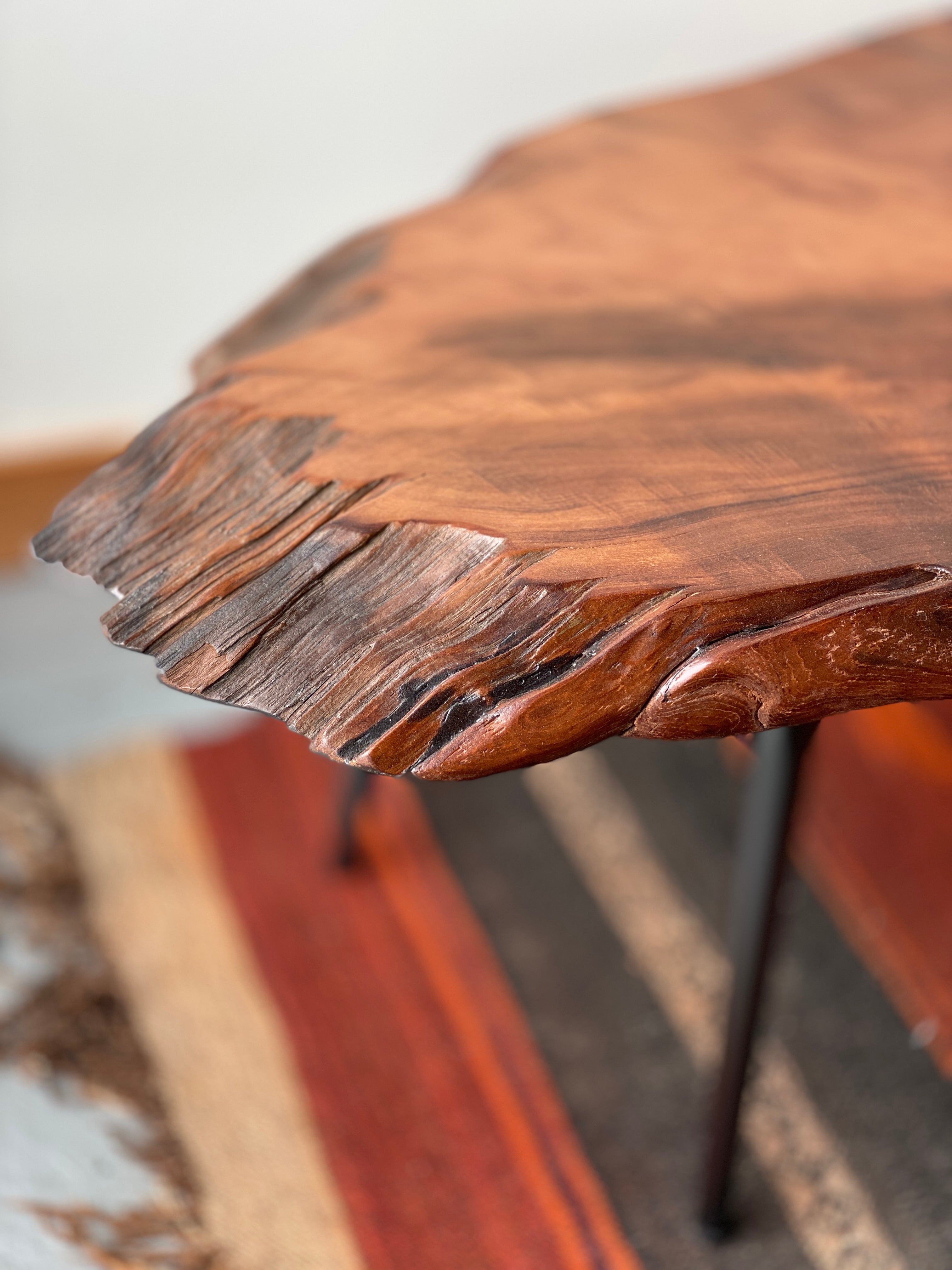 Live edge coffee tables in San Diego