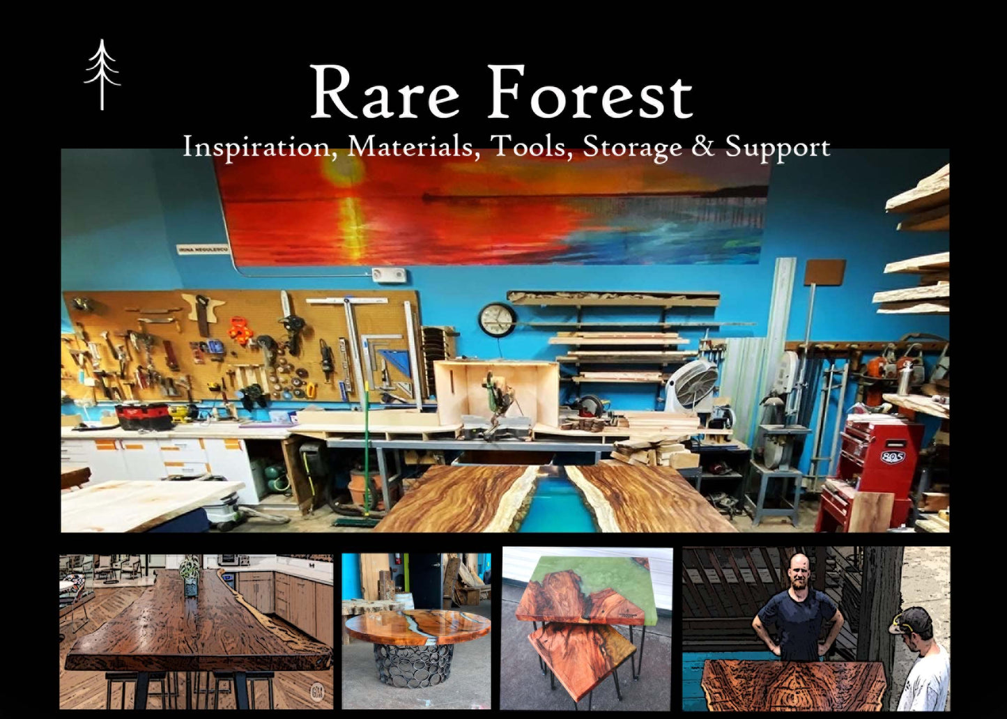 RARE FOREST: 3 MONTH MEMBERSHIP. In this membership you will have access to the rarest woods like: White Oak, Cherry, Maple, Walnut, Douglas Fir, Redwood, Cedar and other woods in this price range.