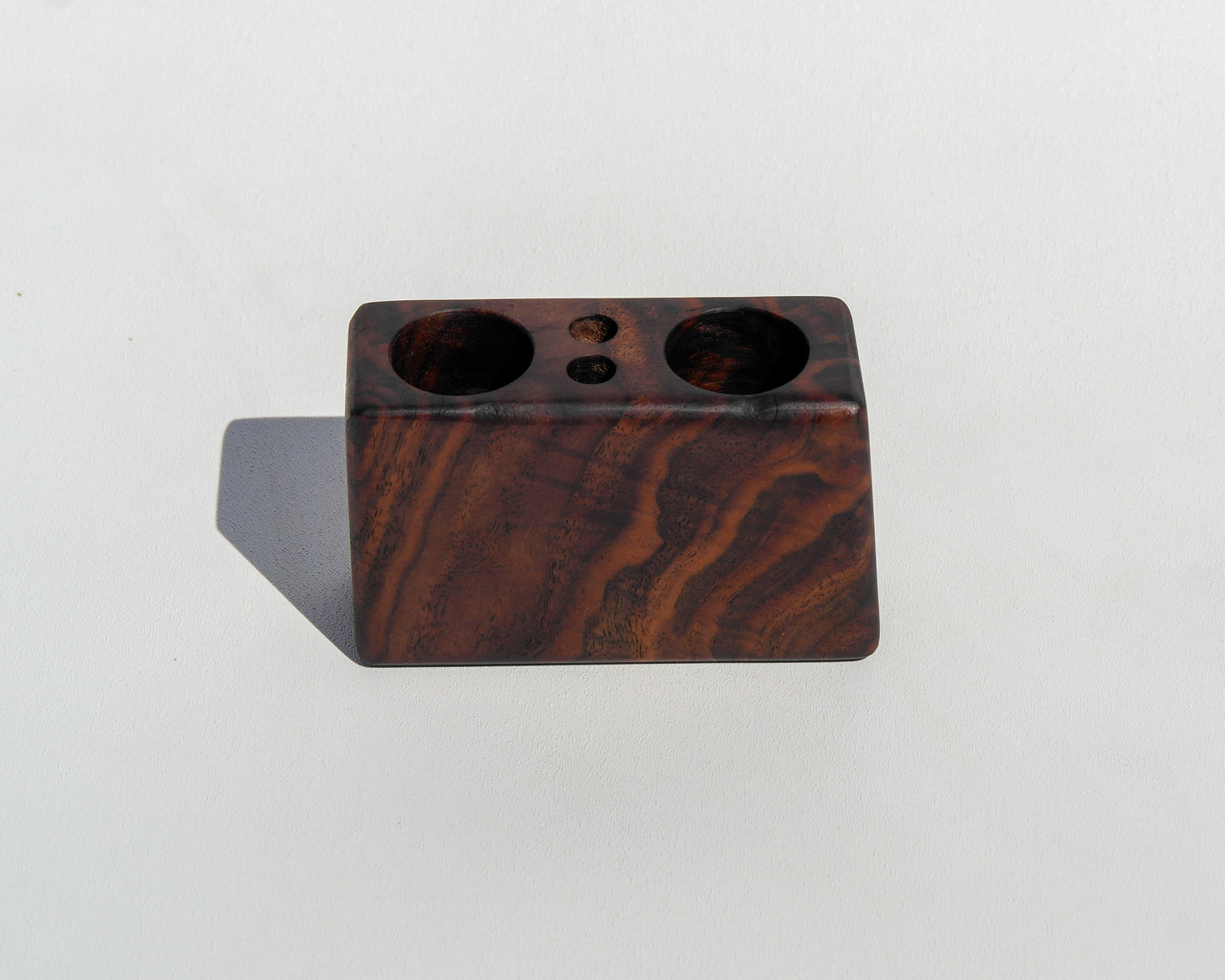 Simple walnut Desk Organizer