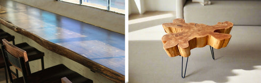 Choosing the best live edge wood slabs for your home furniture