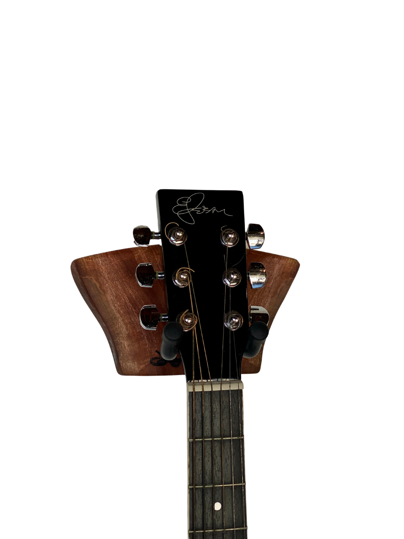 Guitar holder made of avocado wood - buy online