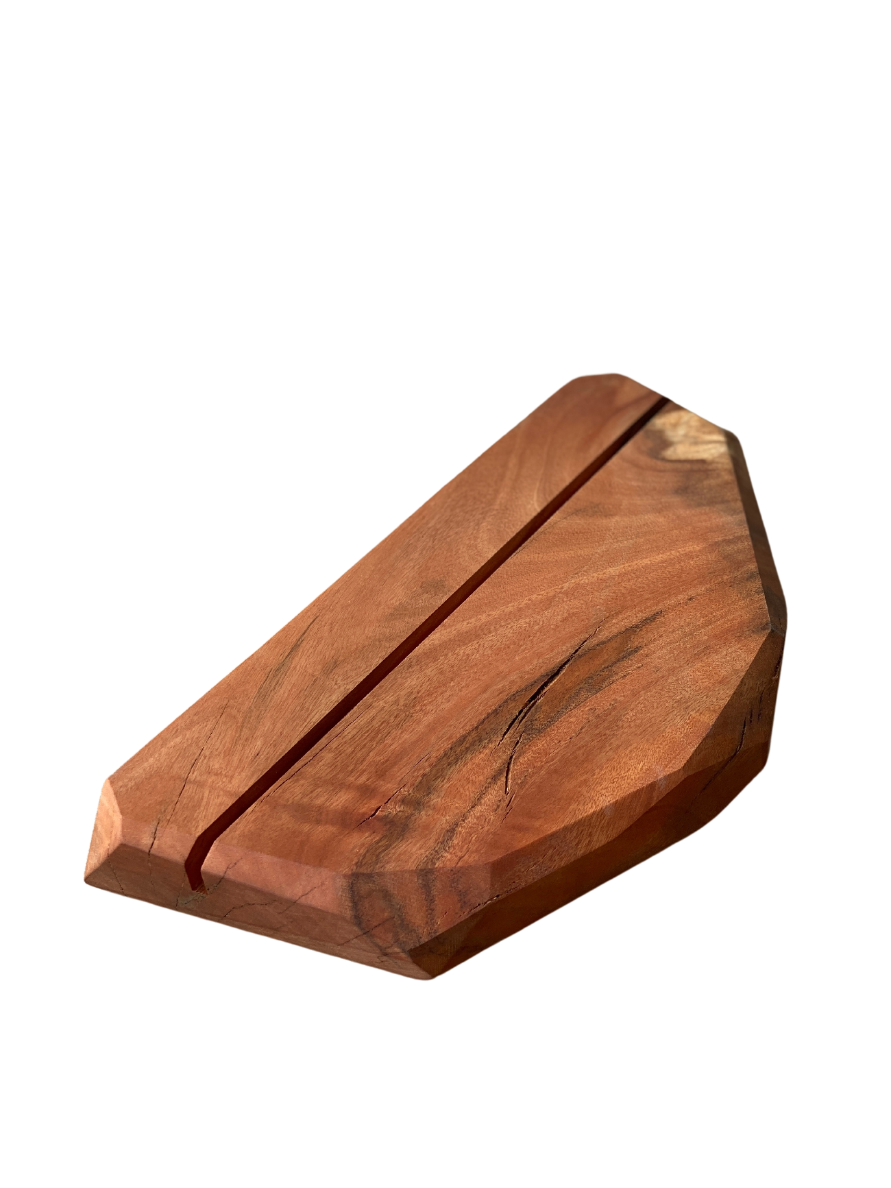 vinyl stand for sale in detail - avocado wood stand