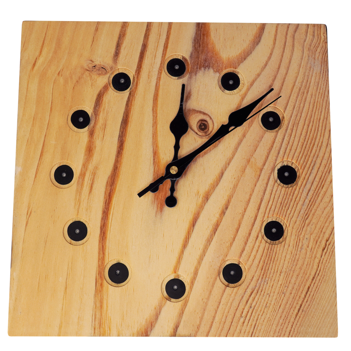 pine wall clock for sale - Old Fashioned Lumber
