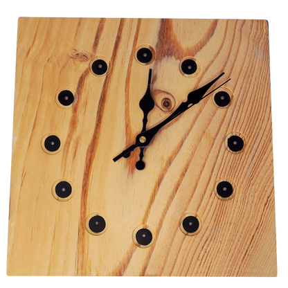 pine wall clock for sale - Old Fashioned Lumber