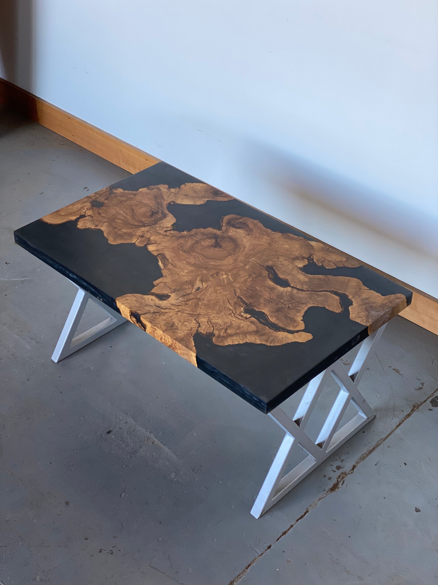 Olive Resin Coffee Table