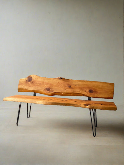 cedar wood bench - buy online